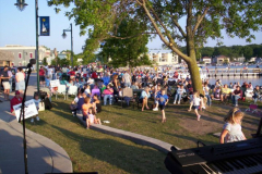 100_0472 - Noisy Neighbors Band at Pewaukee Waterfront Wednesday's