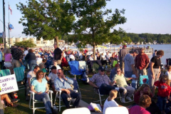 100_0473 - Noisy Neighbors Band at Pewaukee Waterfront Wednesday's