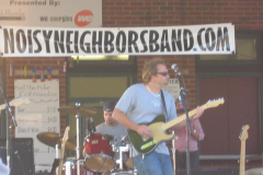 june2005-132 - Noisy Neighbors Band at Pewaukee Waterfront Wednesday's