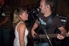 574-1 - Noisy Neighbors Band at Lindey's on Lake Beulah in East Troy